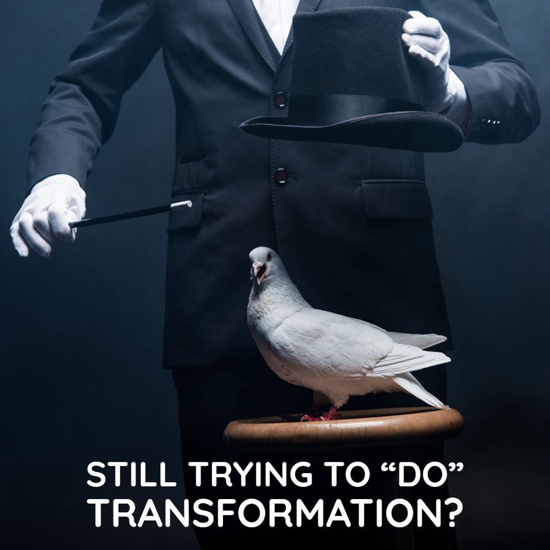 Still trying to DO transformation?